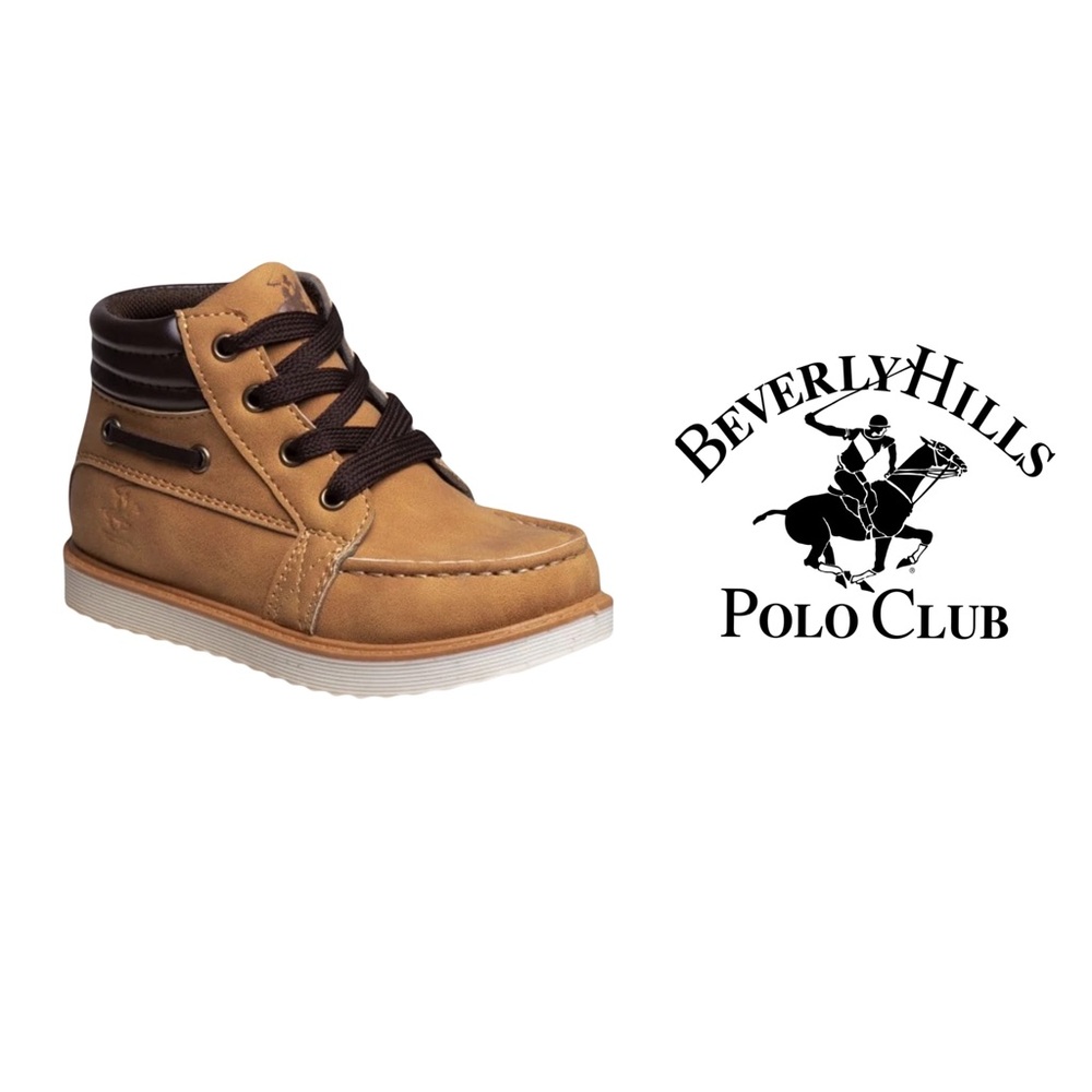 NWT Beverly Hills Polo Club Toddler Boots 🩵
